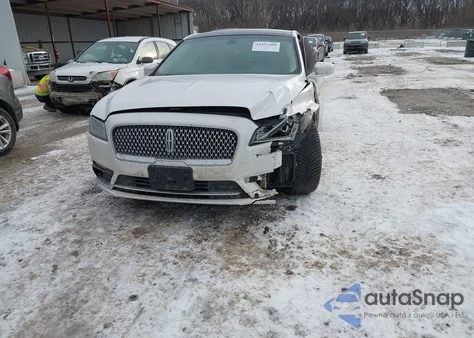 2017 Lincoln Continental Reserve z USA, uszkodzony, nr VIN 1LN6L9RP8H5609059